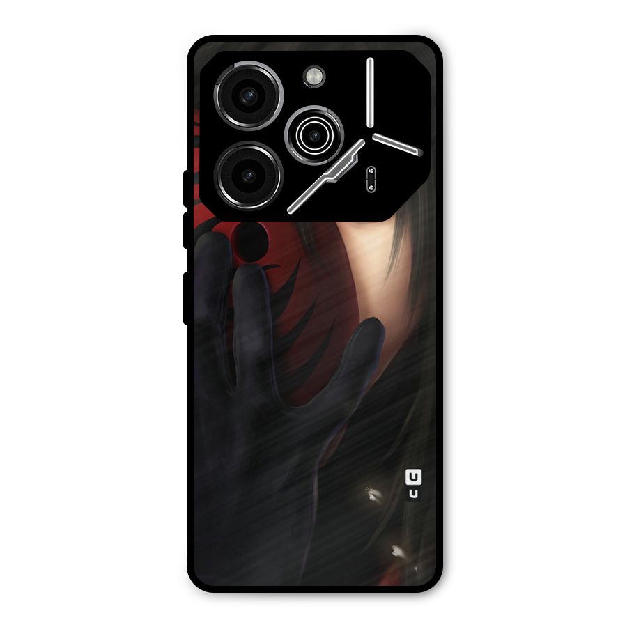 Madara Sharingan Metal Back Case for Tecno Pova 6 Pro