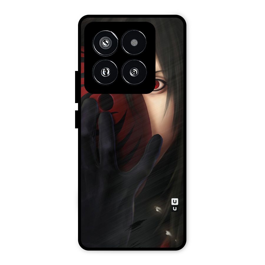 Madara Sharingan Metal Back Case for Xiaomi 14 Pro