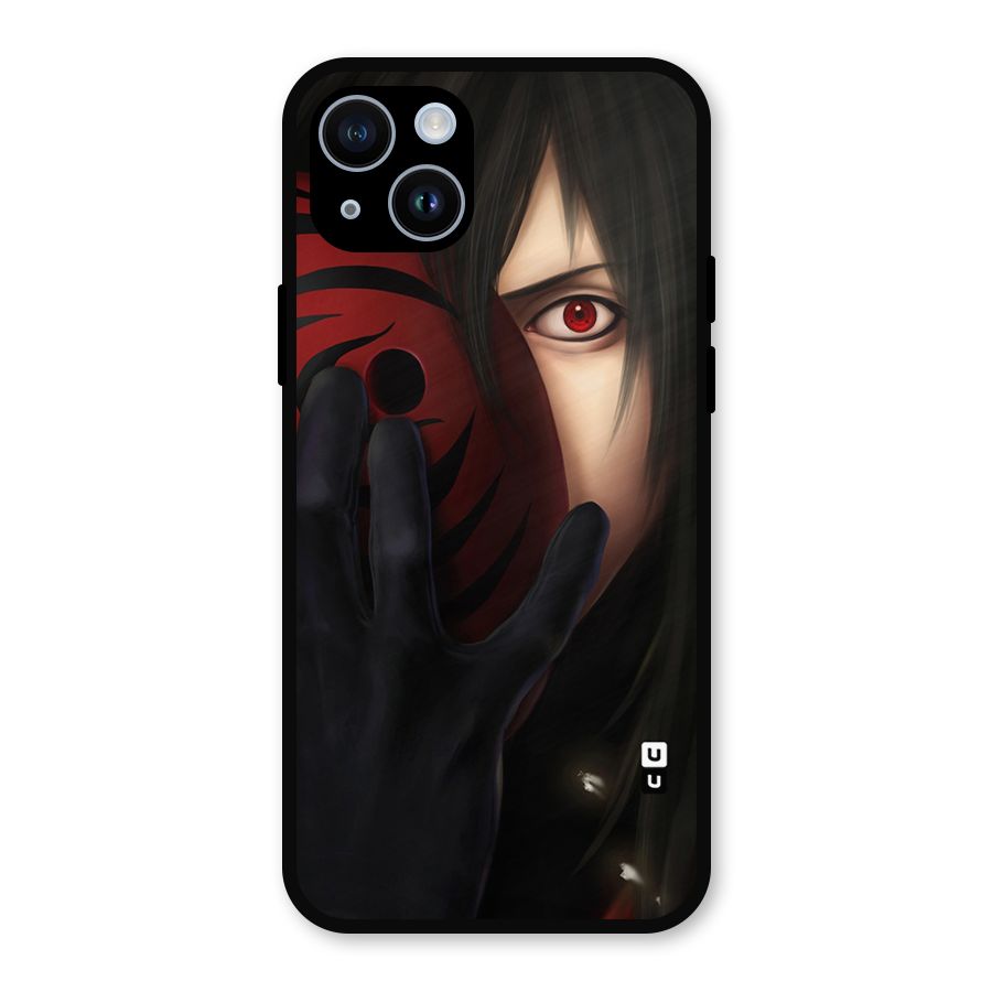 Madara Sharingan Metal Back Case for iPhone 14