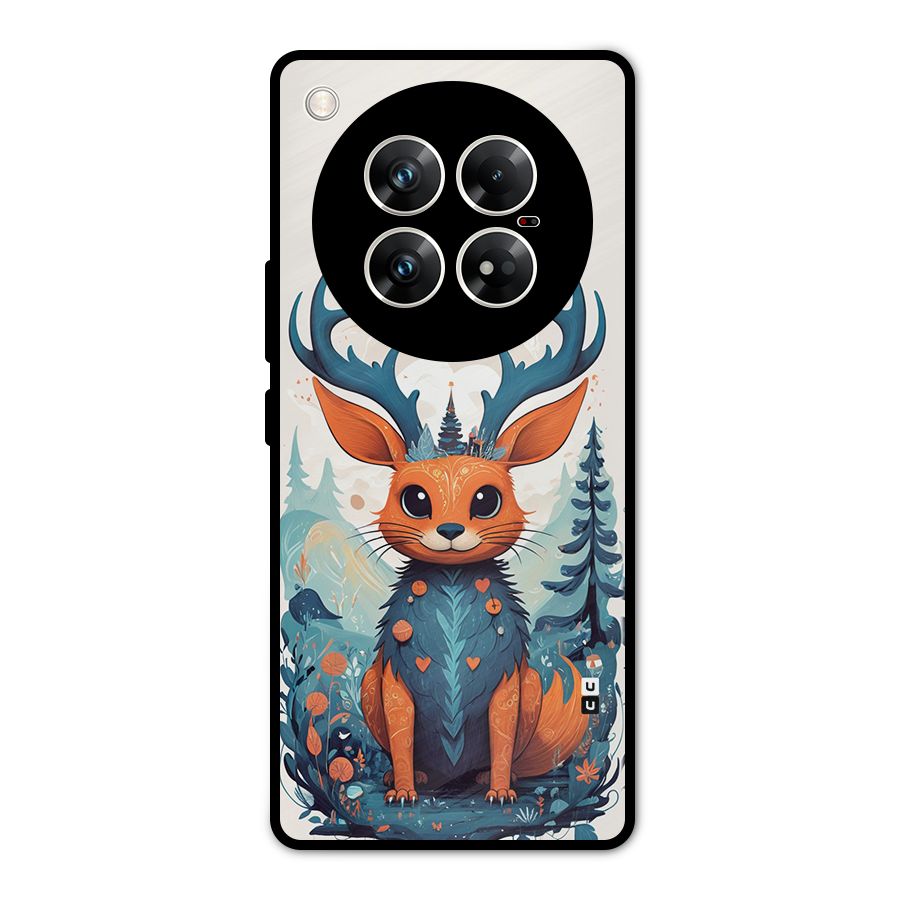 Magestic Animal Metal Back Case for Infinix Zero 40 5G