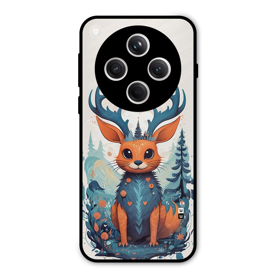 Magestic Animal Metal Back Case for Oppo Find X8