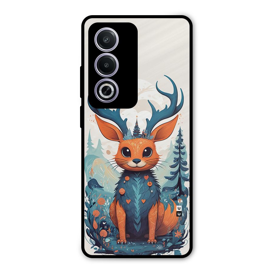 Magestic Animal Metal Back Case for Oppo K12x