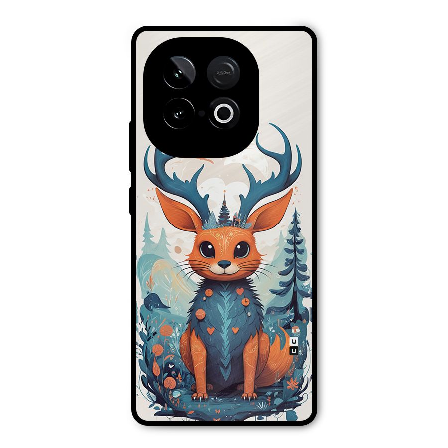 Magestic Animal Metal Back Case for iQOO Neo 10