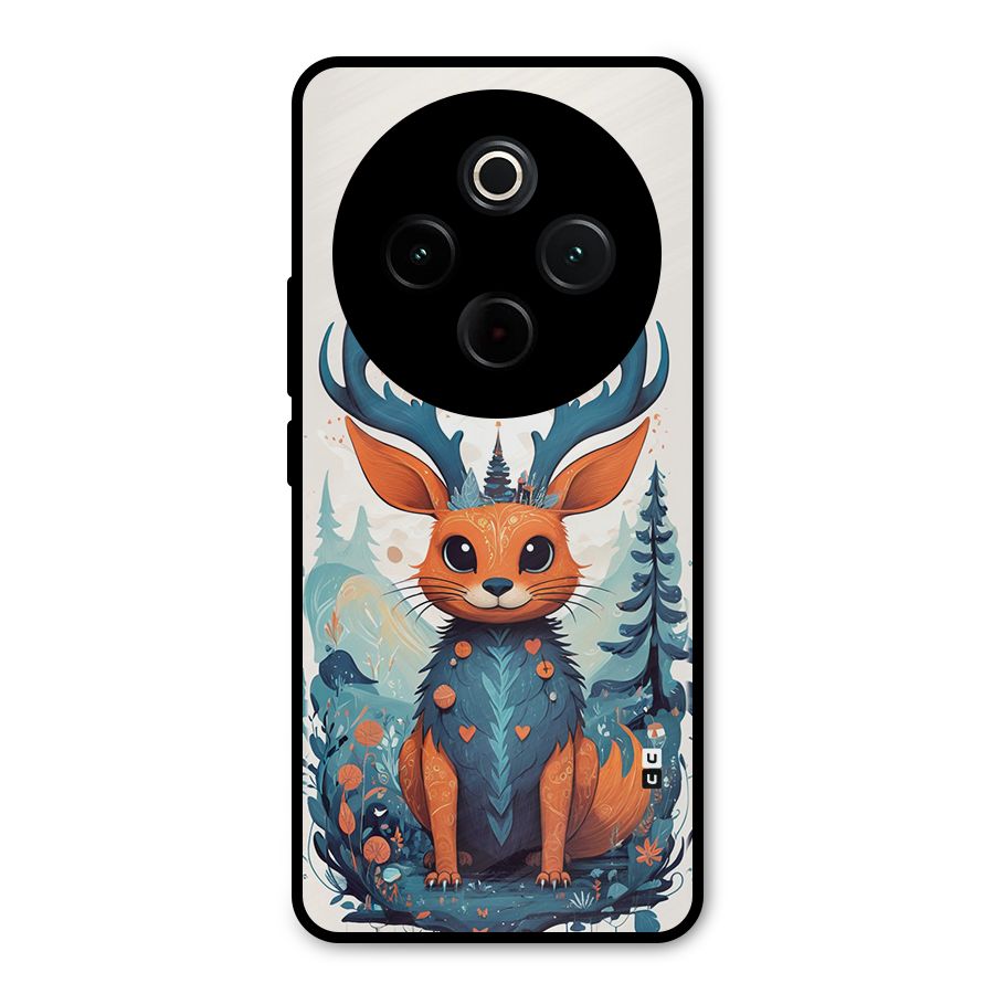 Magestic Animal Metal Back Case for iQOO Z10
