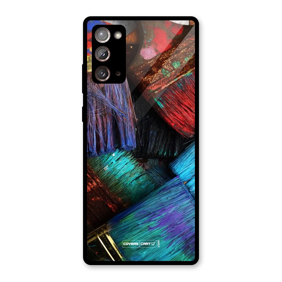 Magic Brushes Glass Back Case for Galaxy Note 20