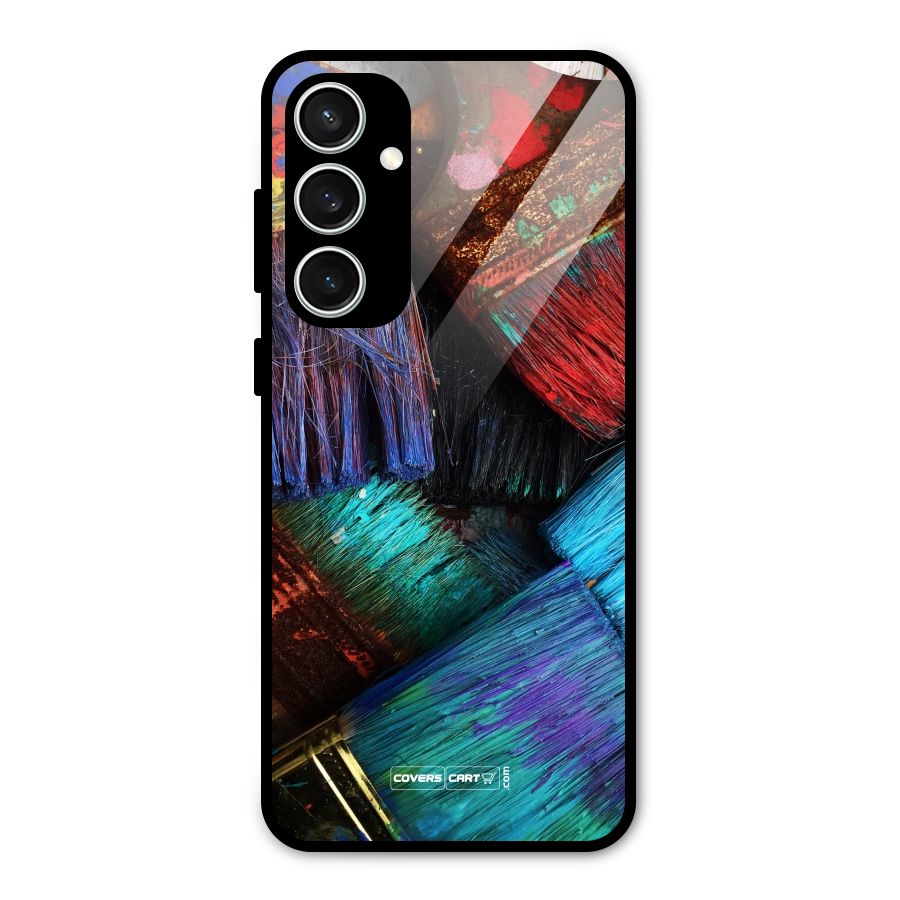 Magic Brushes Glass Back Case for Galaxy S23 FE