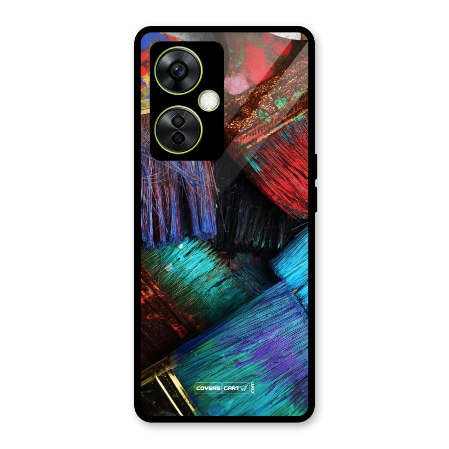 Magic Brushes Glass Back Case for OnePlus Nord CE 3 Lite