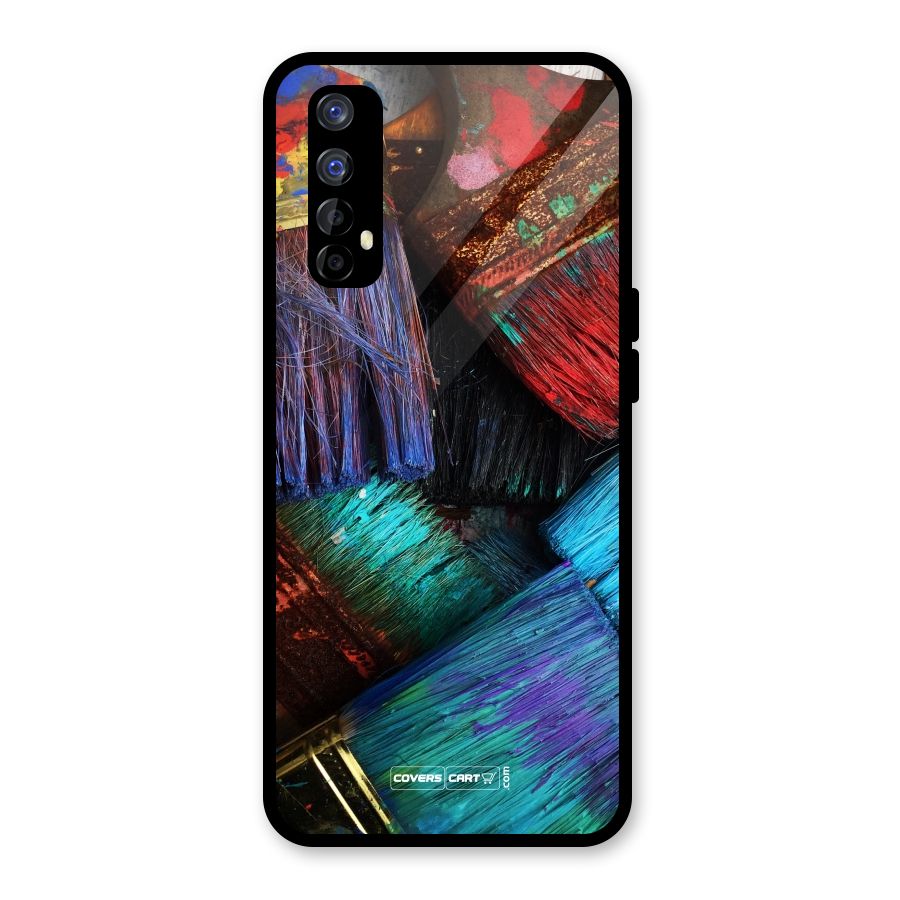 Magic Brushes Glass Back Case for Realme 7