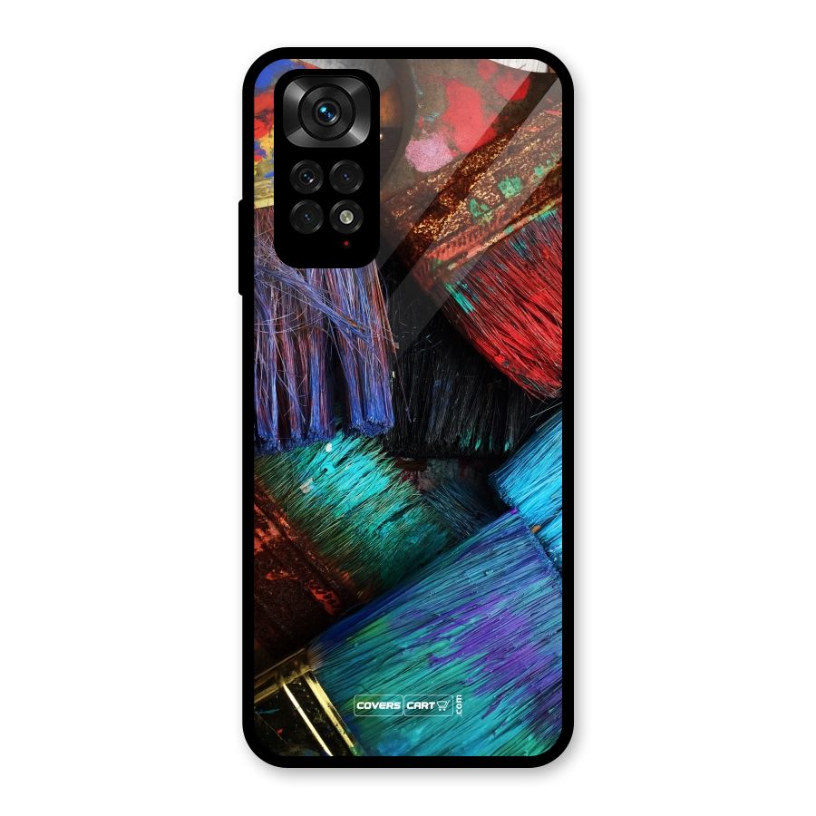Magic Brushes Glass Back Case for Redmi Note 11S