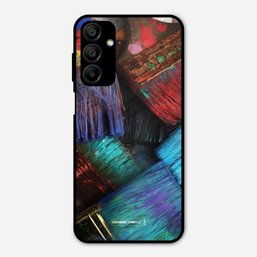 Magic Brushes Metal Back Case for Galaxy A15 5G