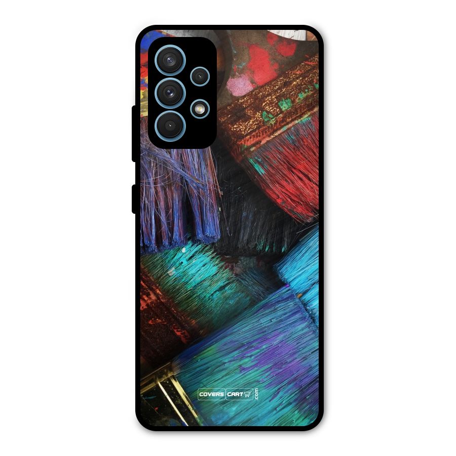 Magic Brushes Metal Back Case for Galaxy A32