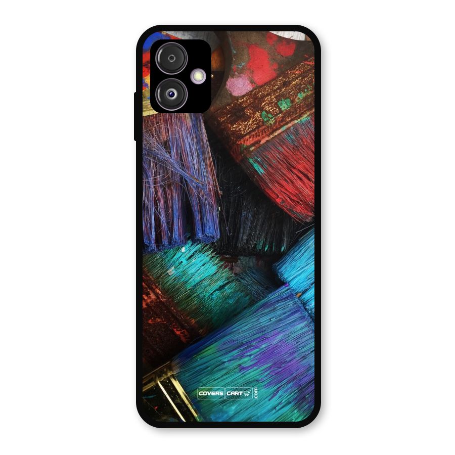 Magic Brushes Metal Back Case for Galaxy F14