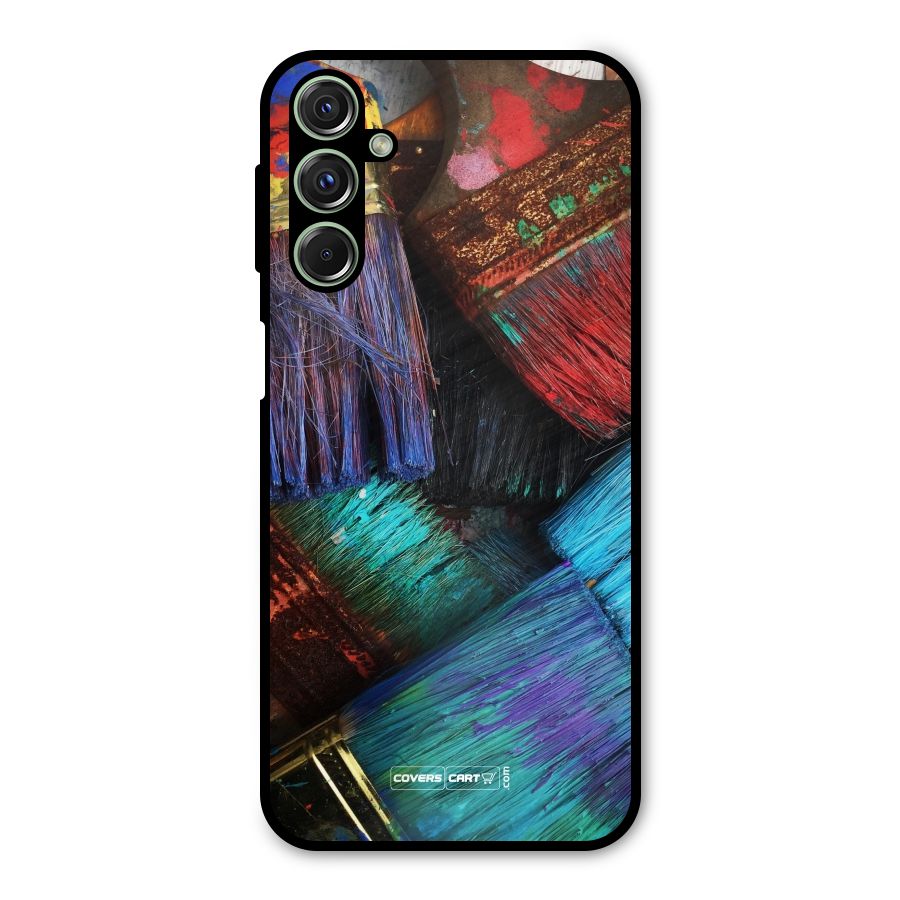 Magic Brushes Metal Back Case for Galaxy F34