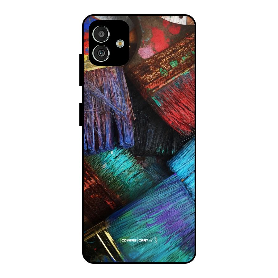 Magic Brushes Metal Back Case for Galaxy M13 5G
