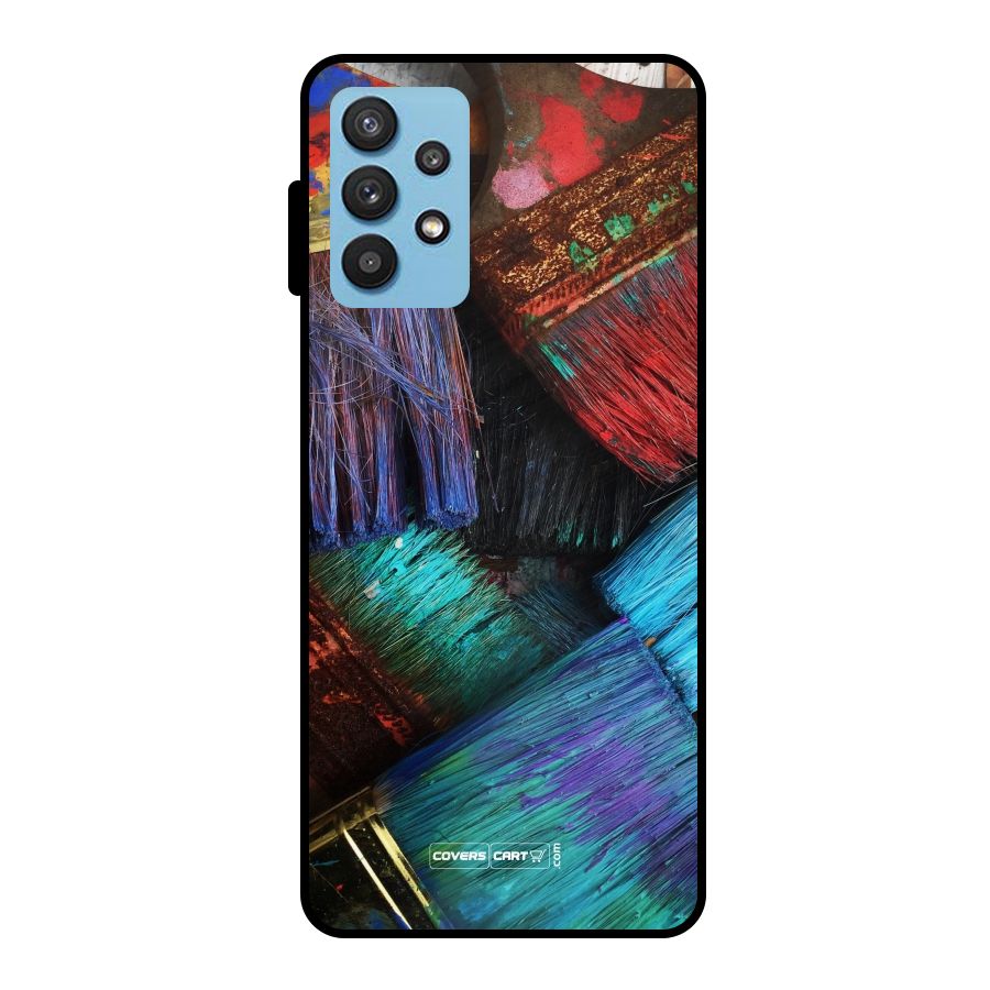 Magic Brushes Metal Back Case for Galaxy M32 5G