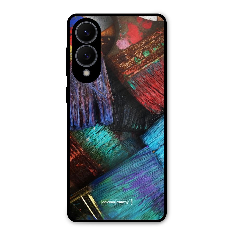 Magic Brushes Metal Back Case for Galaxy S25 Edge