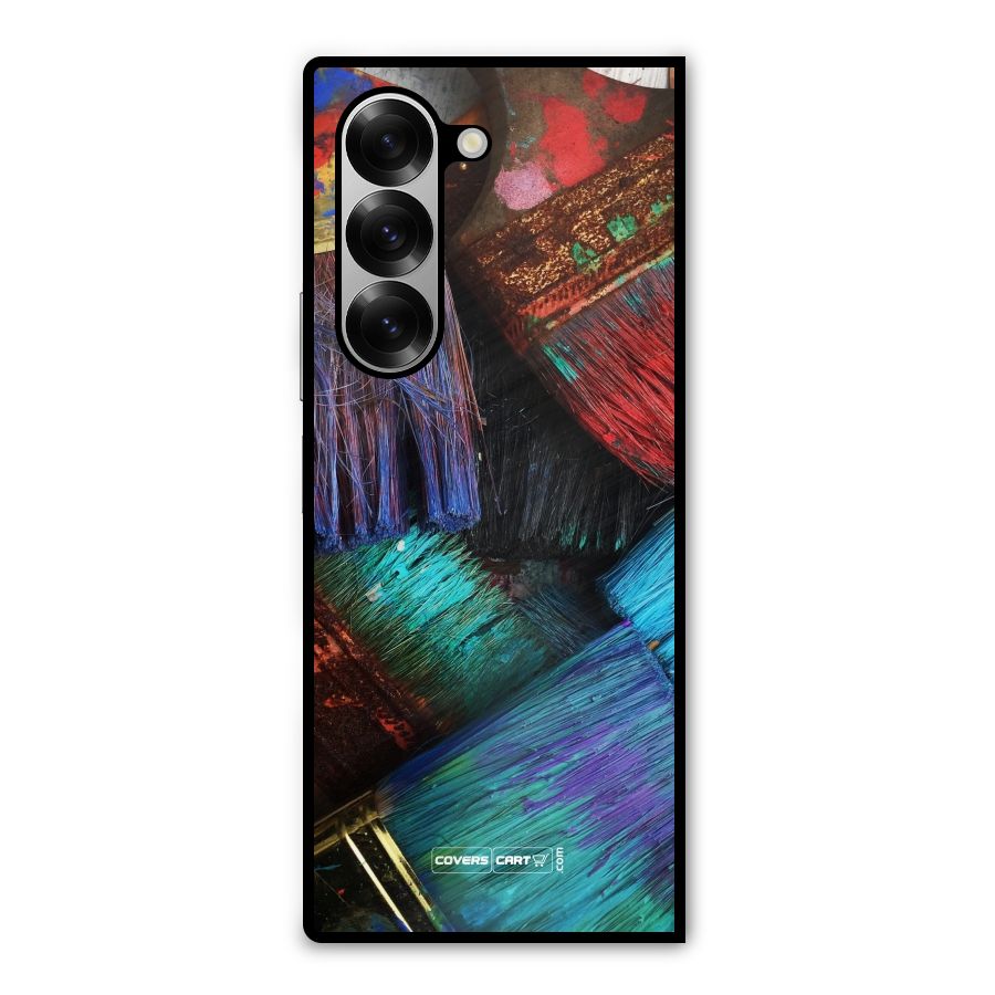 Magic Brushes Metal Back Case for Galaxy Z Fold6