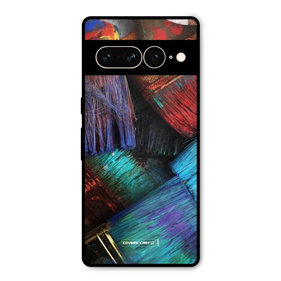 Magic Brushes Metal Back Case for Google Pixel 7 Pro