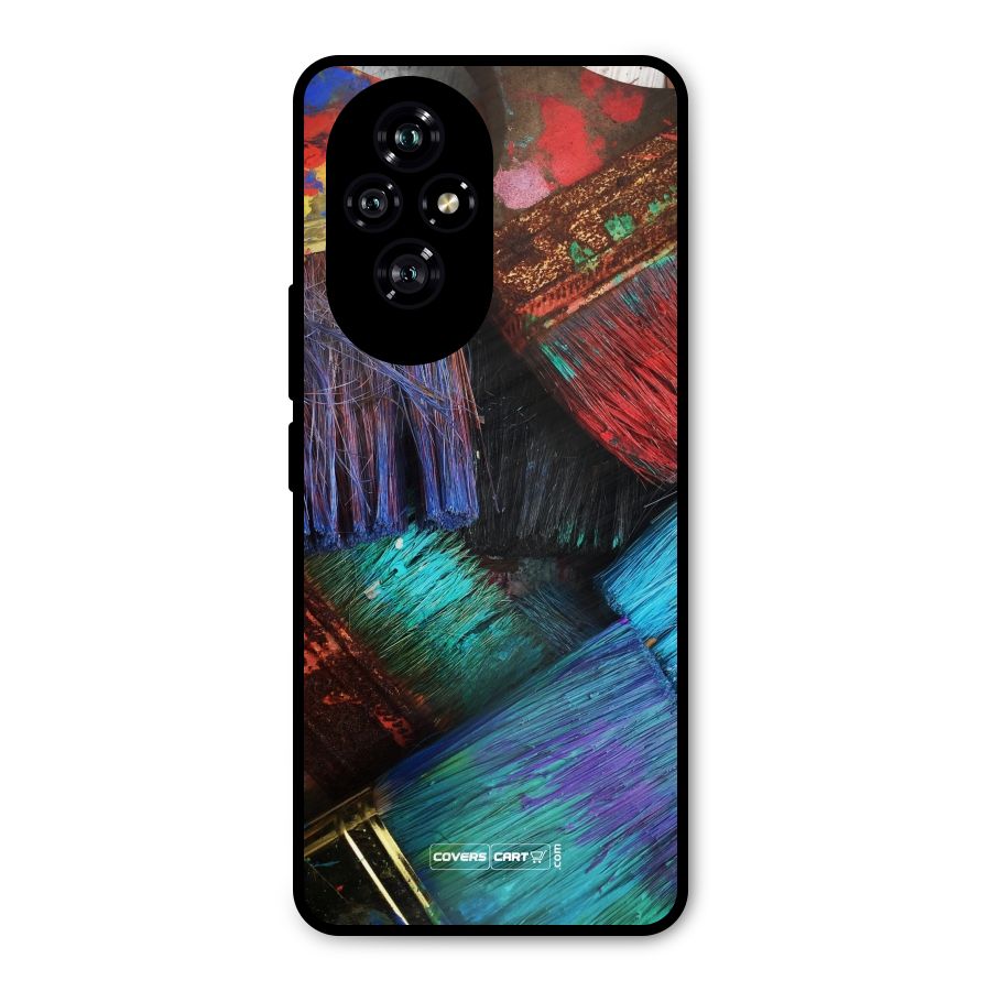 Magic Brushes Metal Back Case for Honor 200