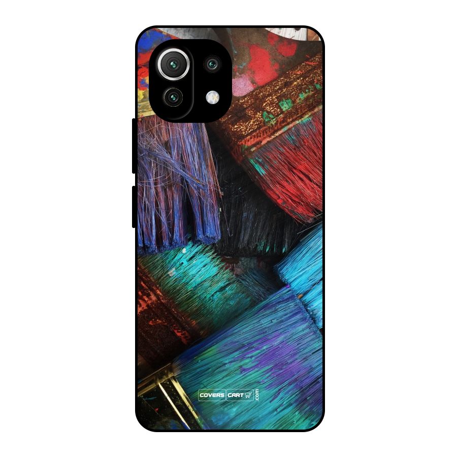 Magic Brushes Metal Back Case for Mi 11 Lite