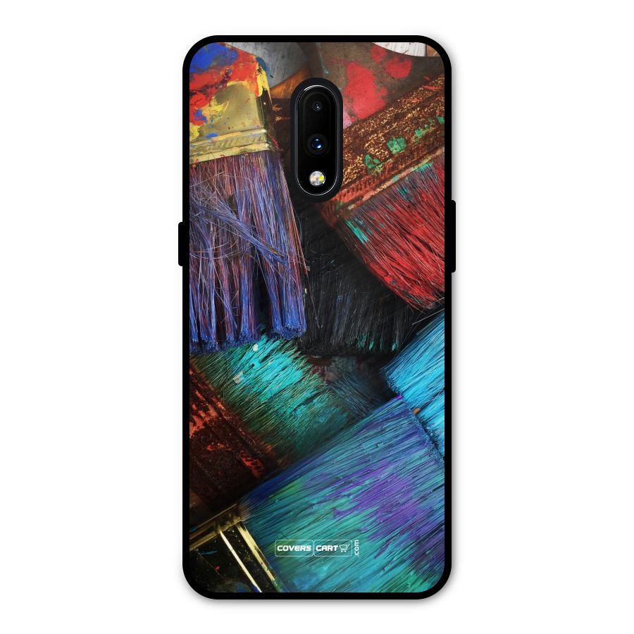 Magic Brushes Metal Back Case for OnePlus 7