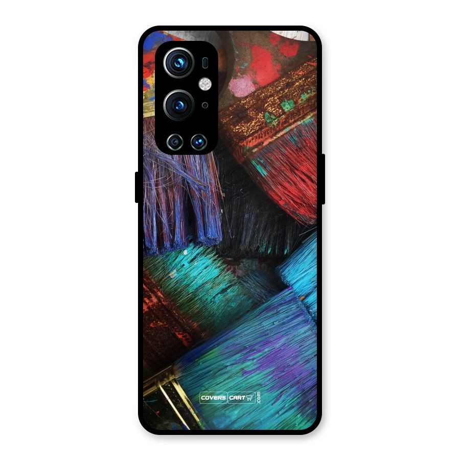 Magic Brushes Metal Back Case for OnePlus 9 Pro