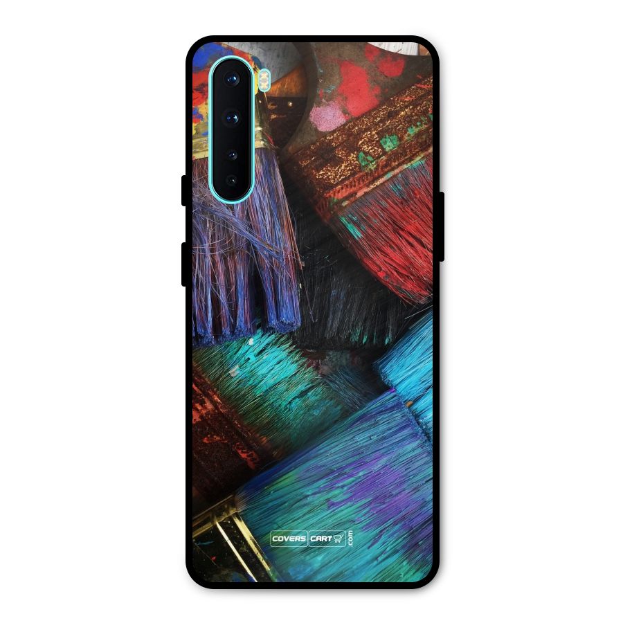 Magic Brushes Metal Back Case for OnePlus Nord