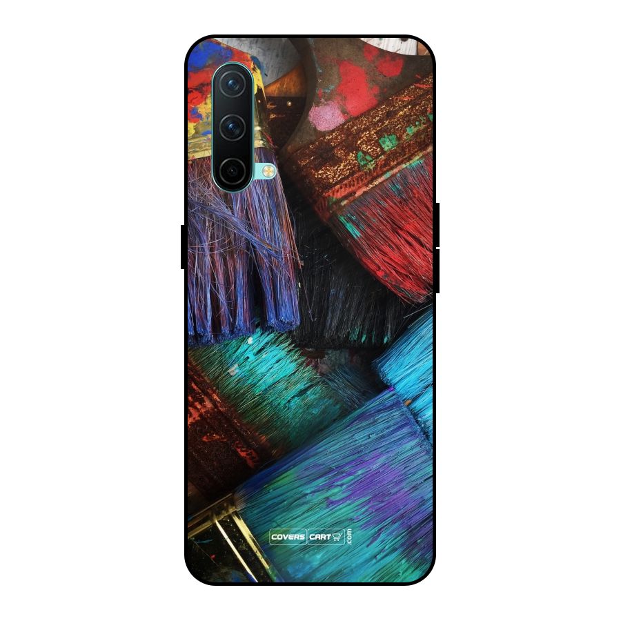 Magic Brushes Metal Back Case for OnePlus Nord CE 5G