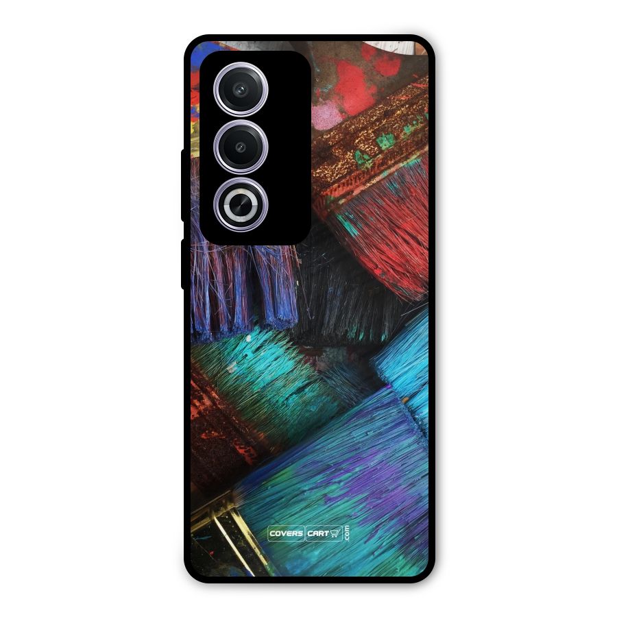 Magic Brushes Metal Back Case for Oppo A3 Pro