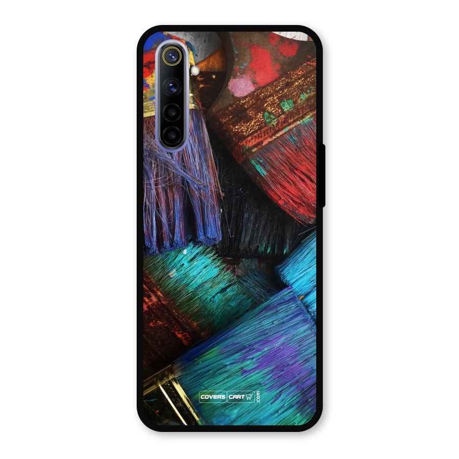 Magic Brushes Metal Back Case for Realme 6