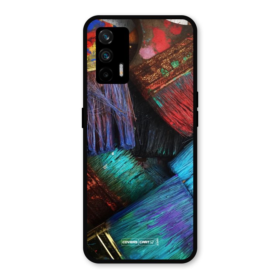 Magic Brushes Metal Back Case for Realme GT 5G