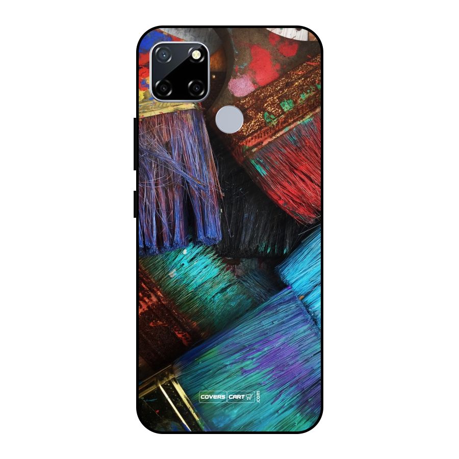 Magic Brushes Metal Back Case for Realme Narzo 20