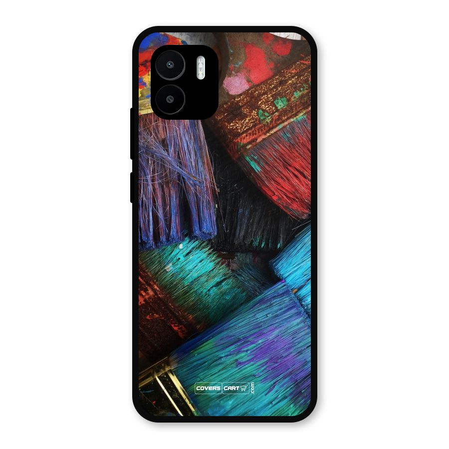 Magic Brushes Metal Back Case for Redmi A1
