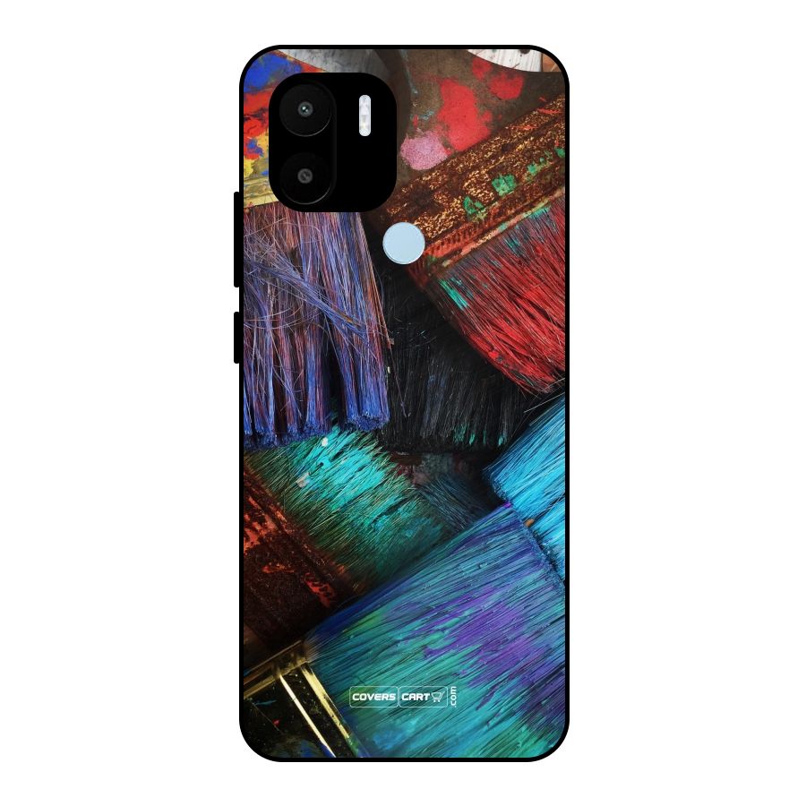 Magic Brushes Metal Back Case for Redmi A2+