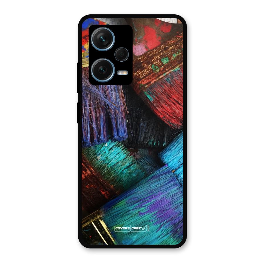 Magic Brushes Metal Back Case for Redmi Note 12 Pro Plus 5G