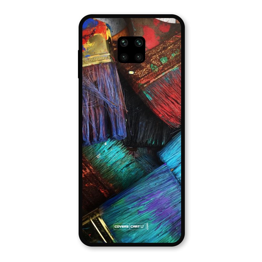 Magic Brushes Metal Back Case for Redmi Note 9 Pro