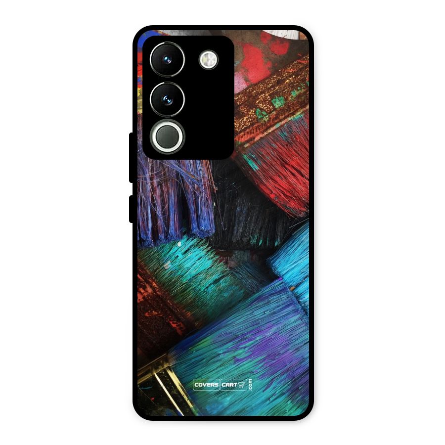 Magic Brushes Metal Back Case for Vivo Y200