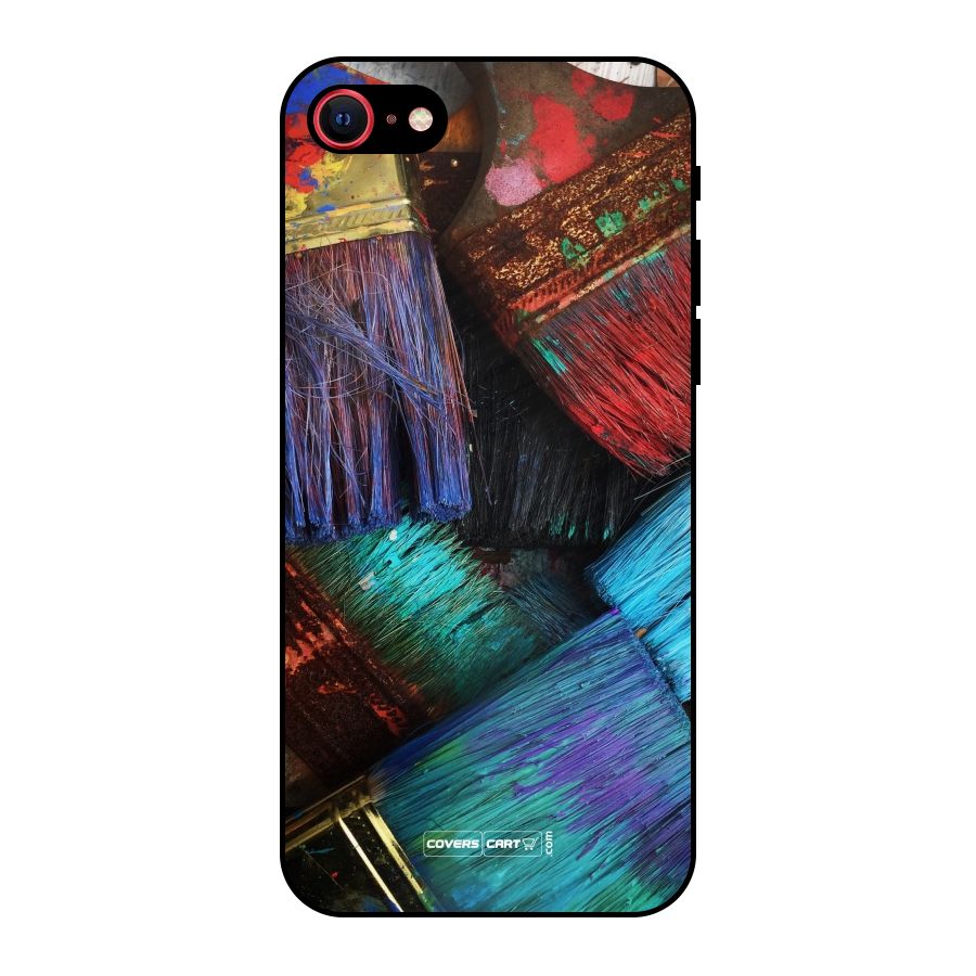 Magic Brushes Metal Back Case for iPhone 7