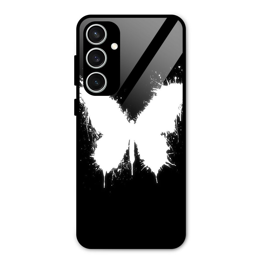 Magic Butterfly Glass Back Case for Galaxy S23 FE