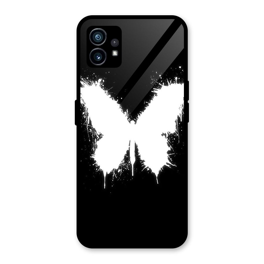Magic Butterfly Glass Back Case for Nothing Phone 1