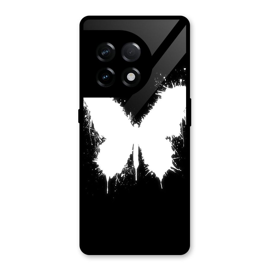 Magic Butterfly Glass Back Case for OnePlus 11R