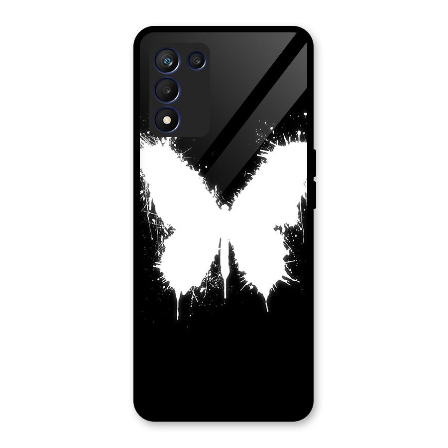 Magic Butterfly Glass Back Case for Realme 9 5G Speed