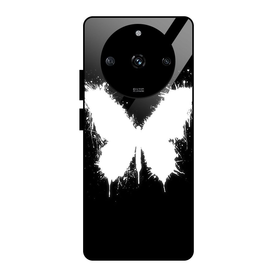Magic Butterfly Glass Back Case for Realme Narzo 60 5G