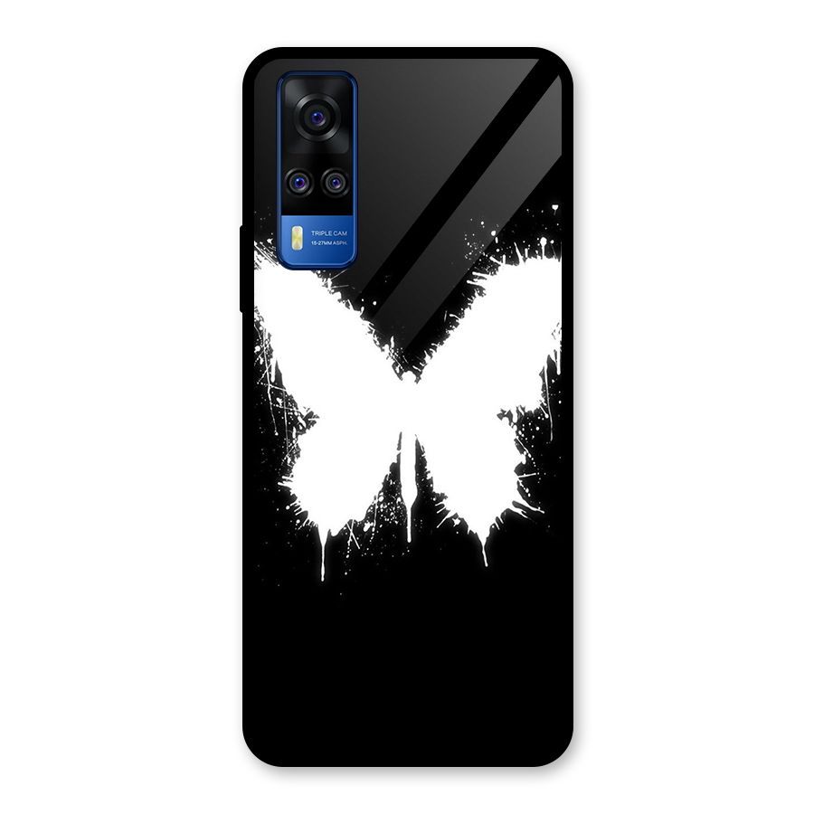 Magic Butterfly Glass Back Case for Vivo Y31