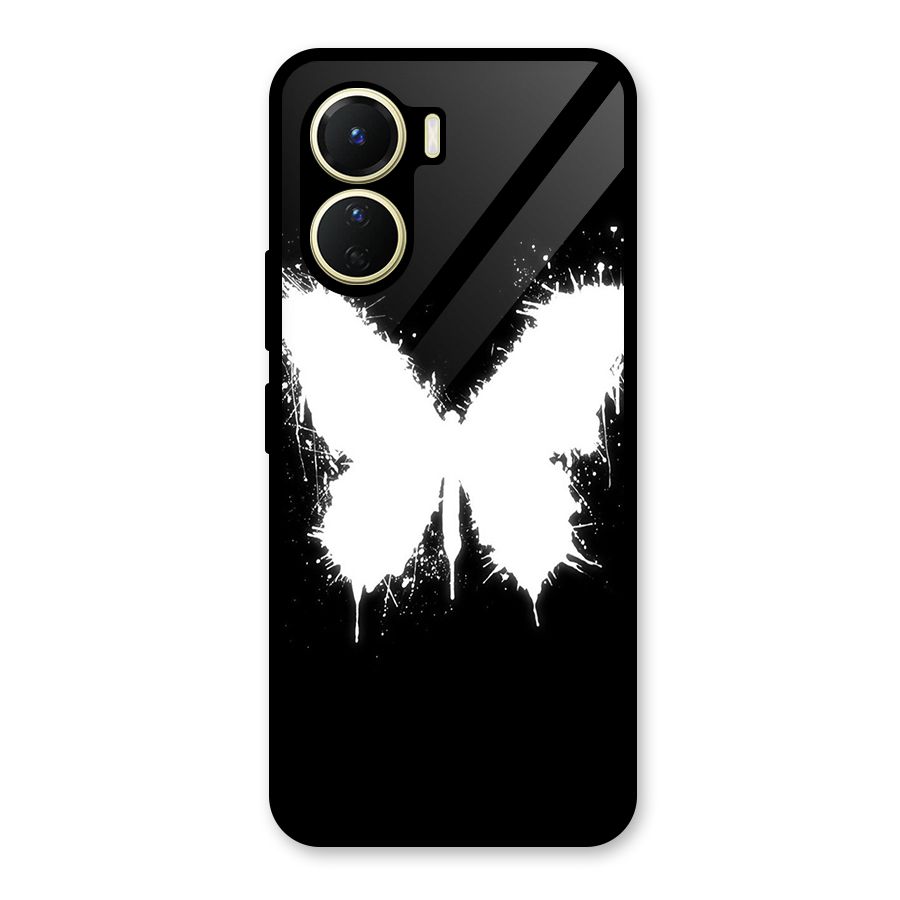 Magic Butterfly Glass Back Case for Vivo Y56