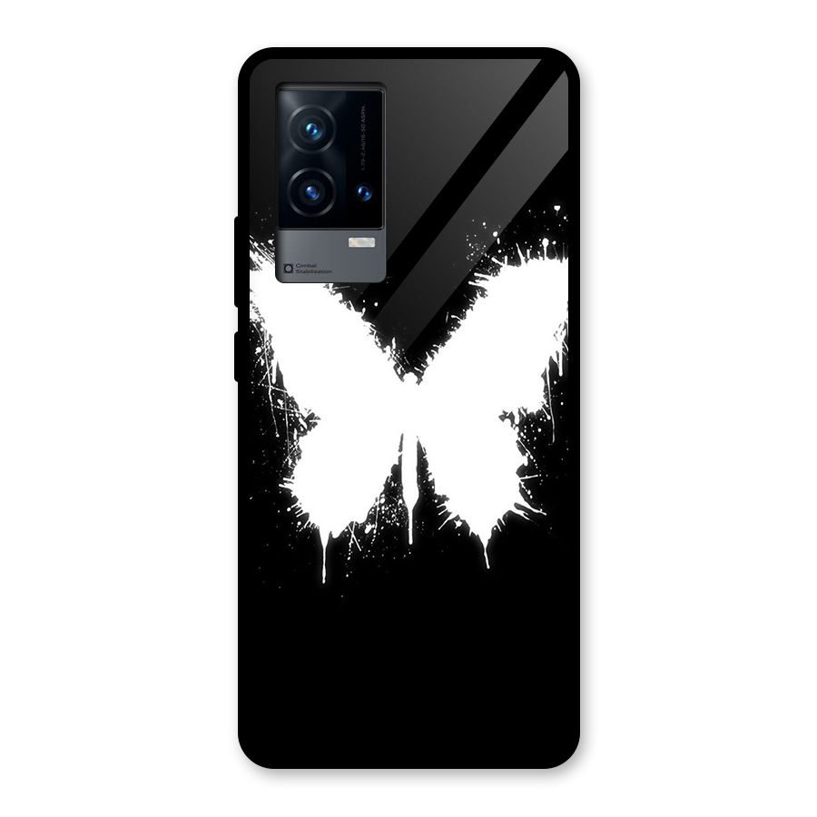 Magic Butterfly Glass Back Case for iQOO 9 5G
