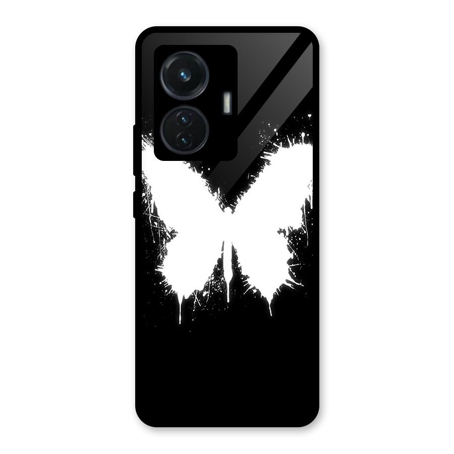 Magic Butterfly Glass Back Case for iQOO Z6 44W