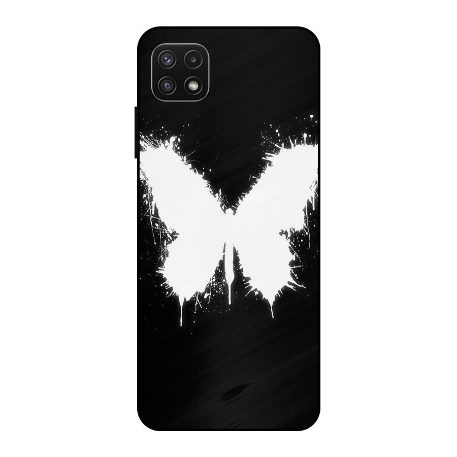 Magic Butterfly Metal Back Case for Galaxy A22 5G