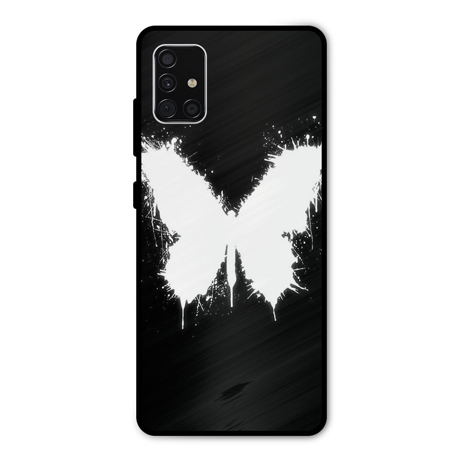 Magic Butterfly Metal Back Case for Galaxy A51