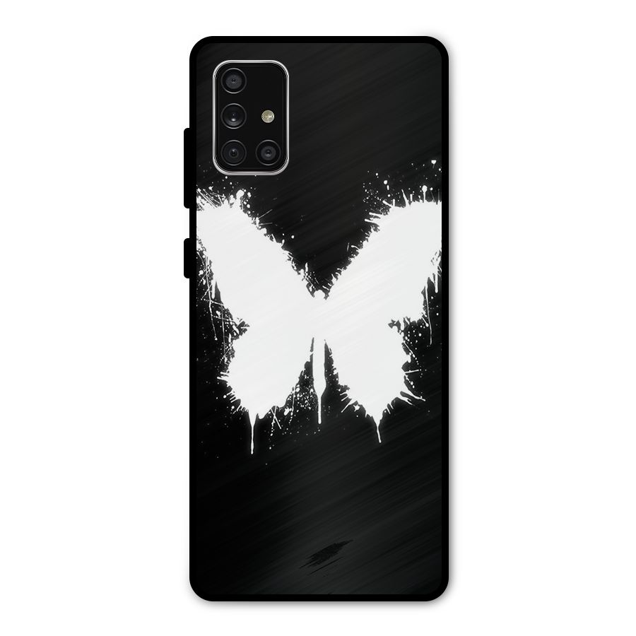 Magic Butterfly Metal Back Case for Galaxy A71